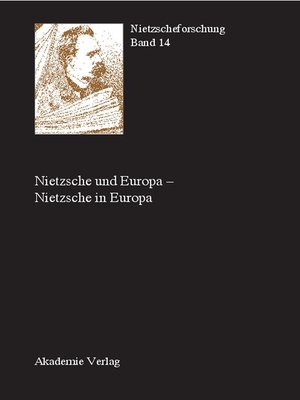 cover image of Nietzsche und Europa--Nietzsche in Europa
